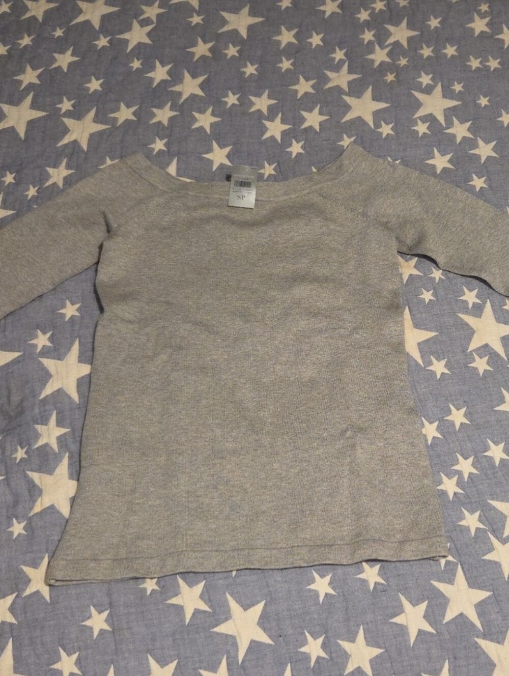 Ann Taylor Kids Heather Gray Long Sleeve Top